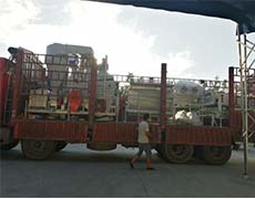 茂恒機(jī)械：雙風(fēng)選單比重復(fù)式精選機(jī)、除塵器裝車發(fā)貨