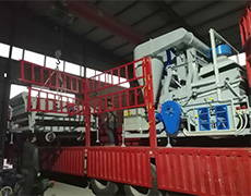 新型雙比重復(fù)式精選機(jī)裝車發(fā)貨！河北茂恒機(jī)械