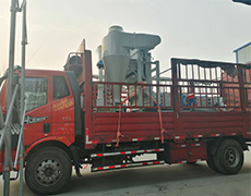 風(fēng)篩清選機(jī)系列裝車發(fā)貨-茂恒機(jī)械