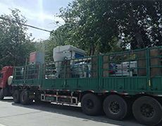 茂恒機(jī)械：復(fù)式比重精選機(jī)、種子定量包裝機(jī)裝車發(fā)貨！