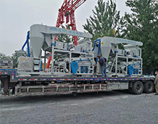 茂恒機(jī)械新兩套款40M雙比重雙振動篩復(fù)式精選機(jī)裝車發(fā)貨